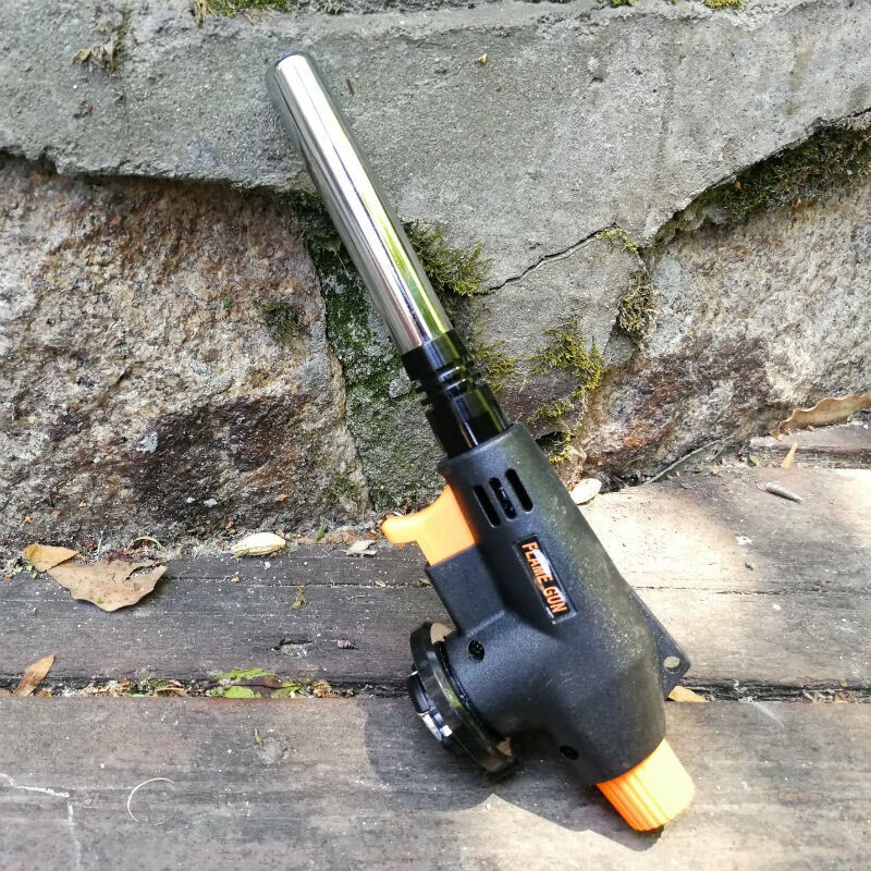 【京荐优品】卡式气喷枪头焊接焊抢烧猪毛点火器家用烘焙喷灯火焰喷火