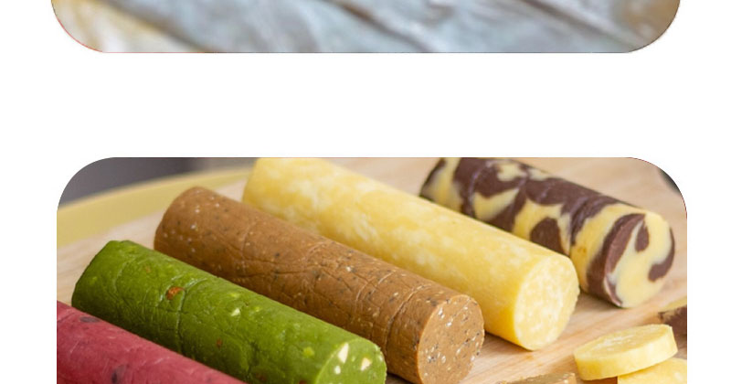 曲奇半成品diy饼干材料蔓越莓饼干黄油曲奇面团自制饼干烘焙生胚抹茶