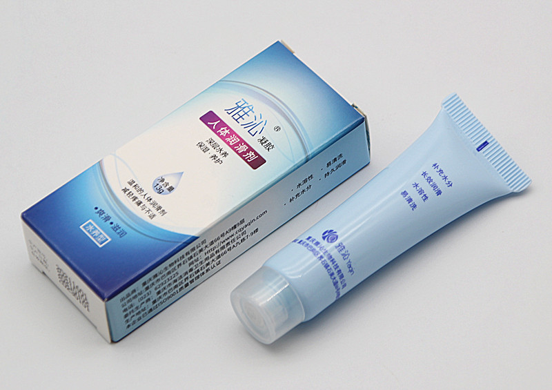 雅沁凝胶型人体润滑剂皮肤表面润滑子宫托润滑油润滑剂nc13克5瓶装