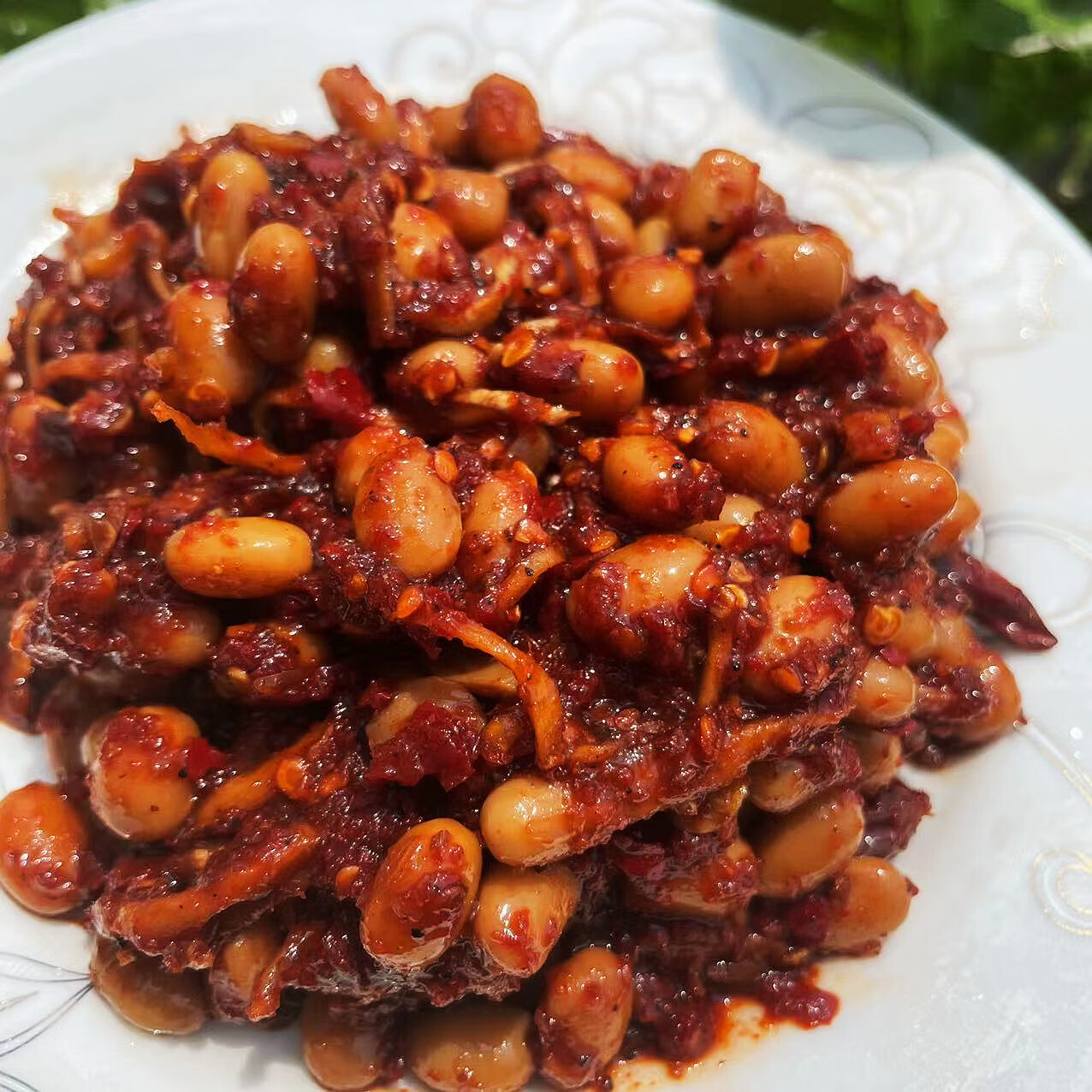 云南特产酱豆佤味水豆豉临沧耿马佤族农家自制姜丝豆果下饭菜豆食 佤