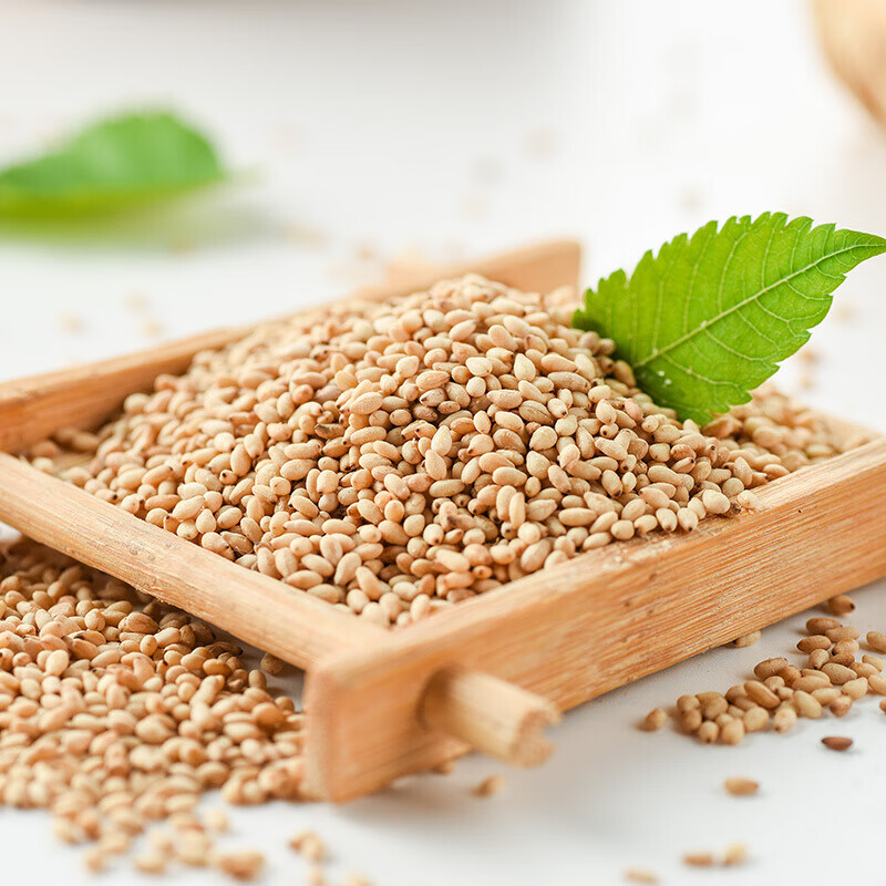 年货节5折炒熟白芝麻熟即食熟芝麻五谷杂粮1000g