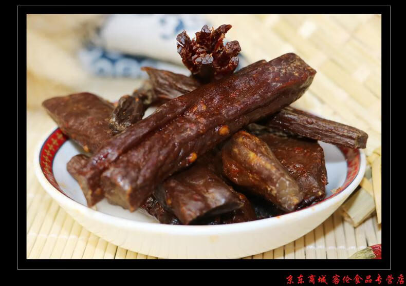 京选优品西域野牛天祝白牦牛肉干手撕120g风干零食特产麻辣味