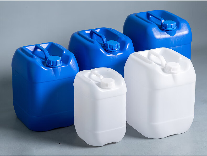 废液桶实验室加厚塑料桶25lkg实验室废液堆码桶化工桶方形桶食品带盖