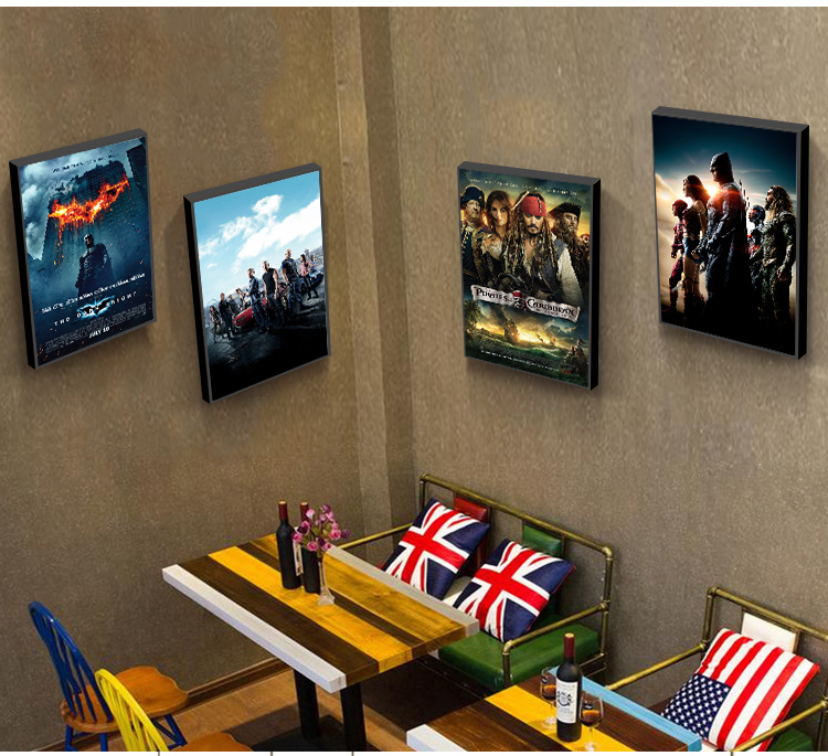 霜魄欧美经典电影海报现代简约客厅背景墙挂画房间卧室墙面壁画星际