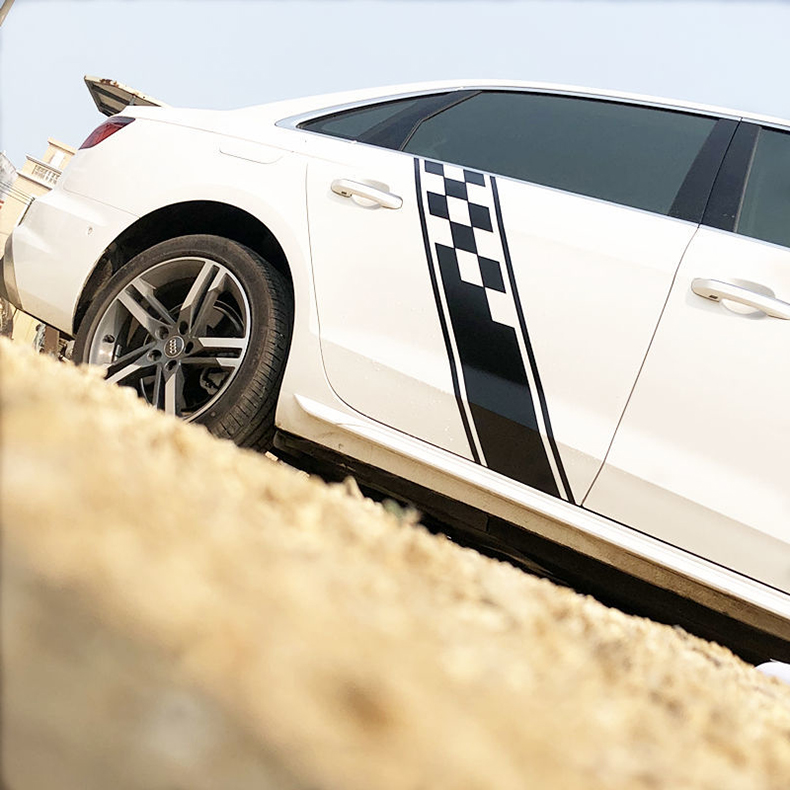 爵士猫汽车车贴贴纸车身贴拉花划痕贴花2021新款通用车门个性贴创意