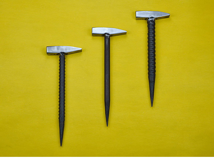 铝模专用锤子建筑铝模工具全套防滑钳工锤高硬度鸭嘴锤扁头 天蓝色