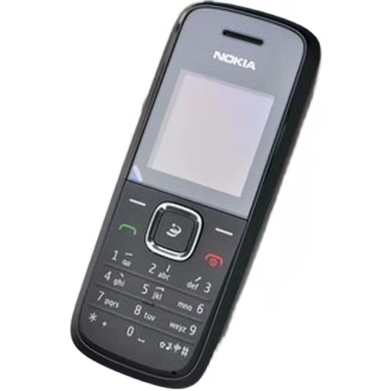 诺基亚1506电信卡工厂密保机直板按键学生戒网备用耐用手机 黑色 套餐
