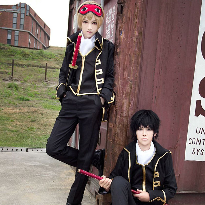 【萌喵动漫】银魂真选组队服土方十四郎冲田总悟cos服cosplay服装 买