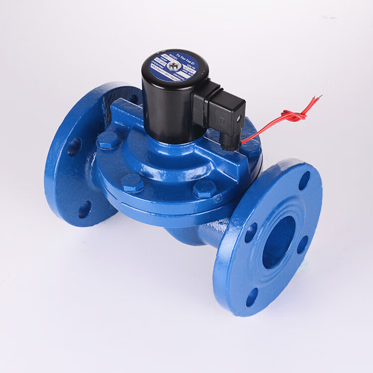 铸铁电磁阀dfzcs法兰电磁阀开关阀水阀管道控制先导膜片406580100