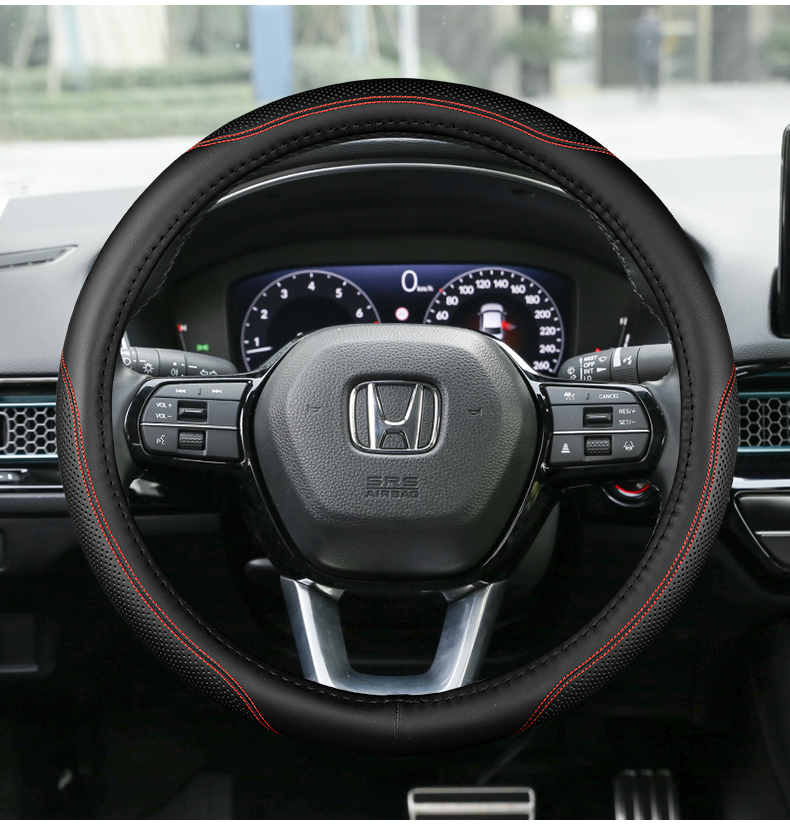 适用广汽本田2022款型格专用方向盘套真皮ctv科技版中高配车把套 型格