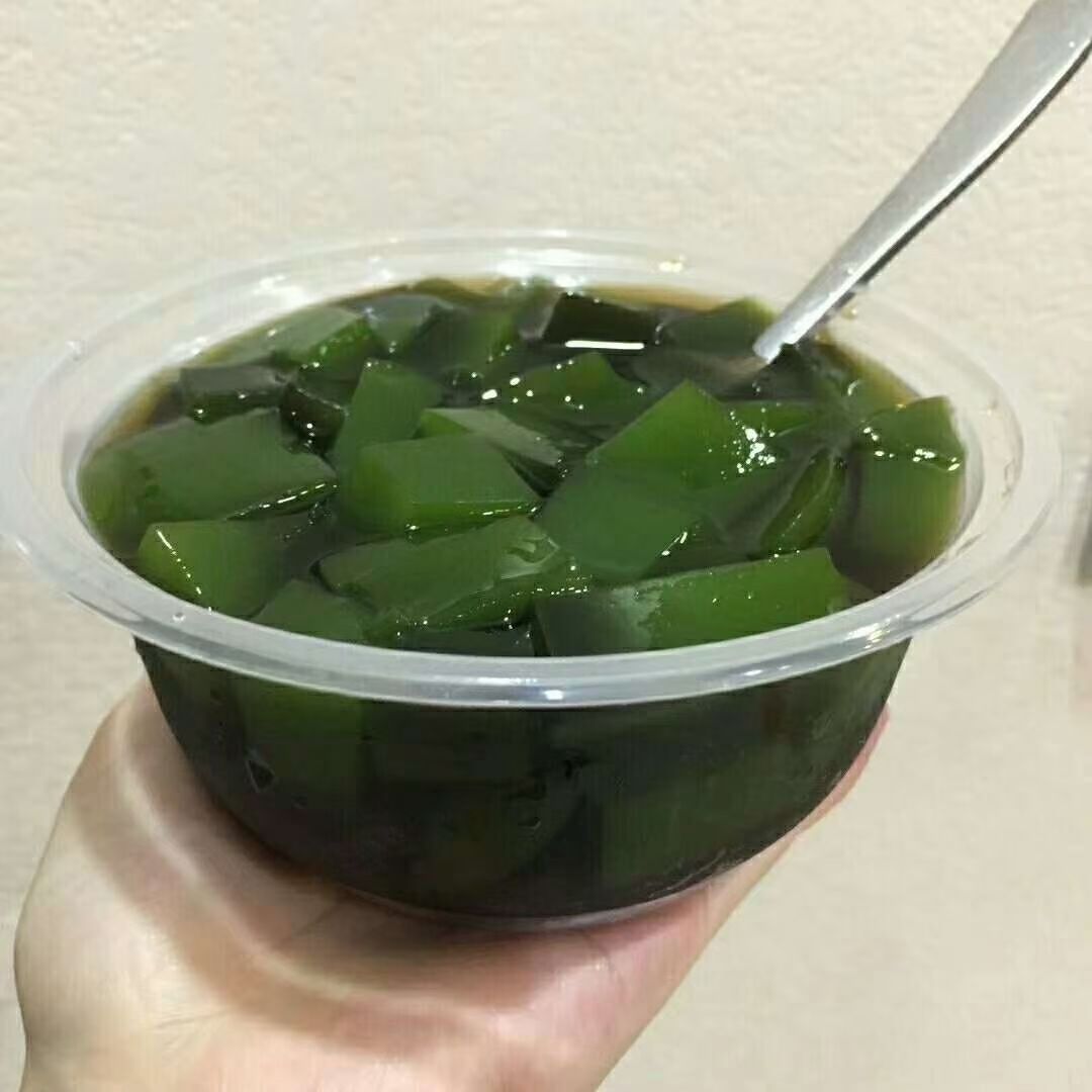 伟博1份10斤新鲜凉粉草绿凉粉草仙人草烧仙草湿凉粉广东凉粉原料甜品