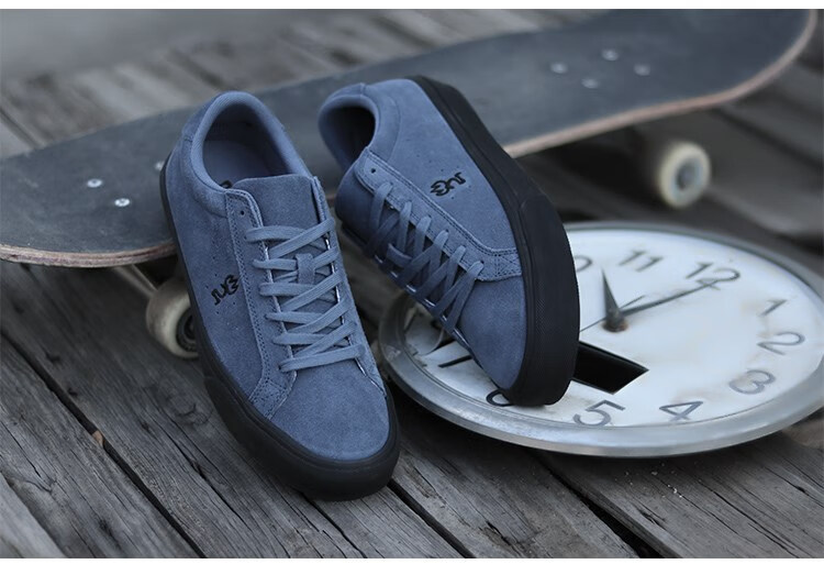 适用原厂极路客北斗七星全麂皮耐磨比赛专用hufonestar尖客潮滑板鞋