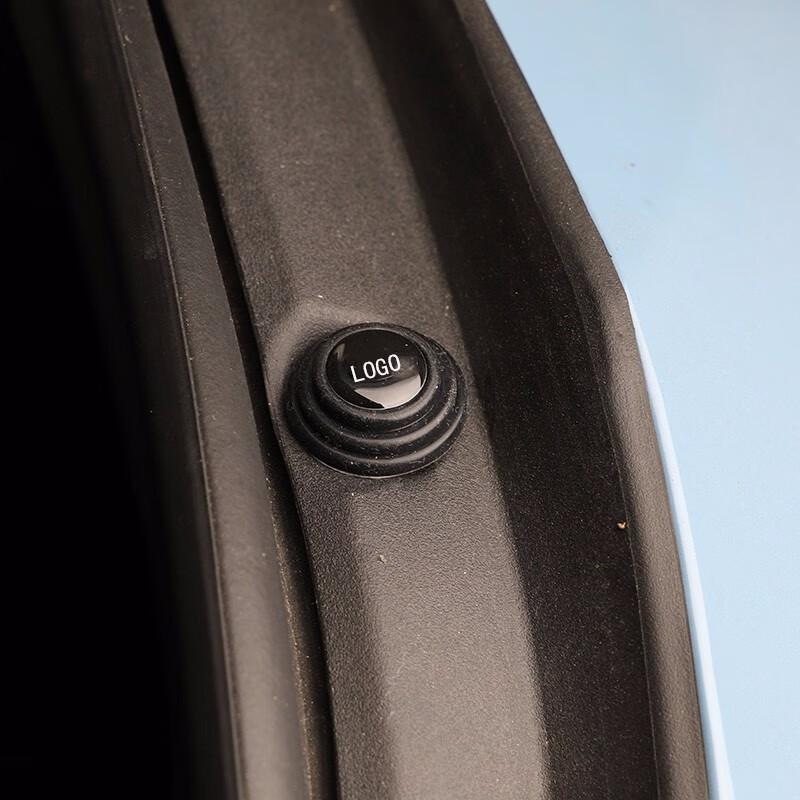 皓驹 汽车车门减震缓冲粒缓冲垫片通用型车门异响改装防撞胶垫贴改装