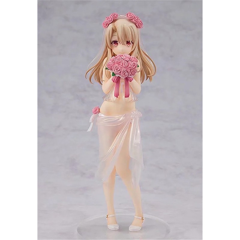 魔法少女手办美少女婚纱捧花模型公仔摆件动漫周边伊莉雅高21cm
