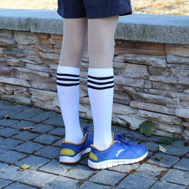 年货捡漏浪莎儿童袜子儿童纯棉长筒袜春秋夏学生半筒无骨袜男童女童