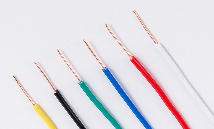 bv0305075平方av电线单股单芯硬铜线电子线飞线导线电路板硬线bv4平方