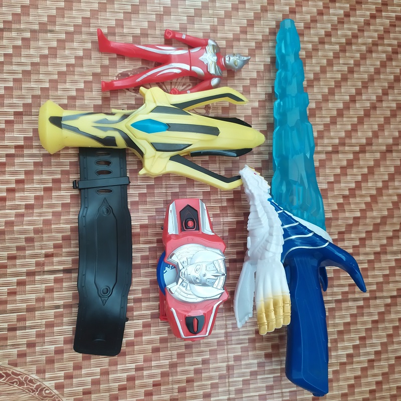 谢帕顿圣剑 银河维克特利奥特曼火炬手镯召唤器 声光谢帕顿圣剑儿童礼