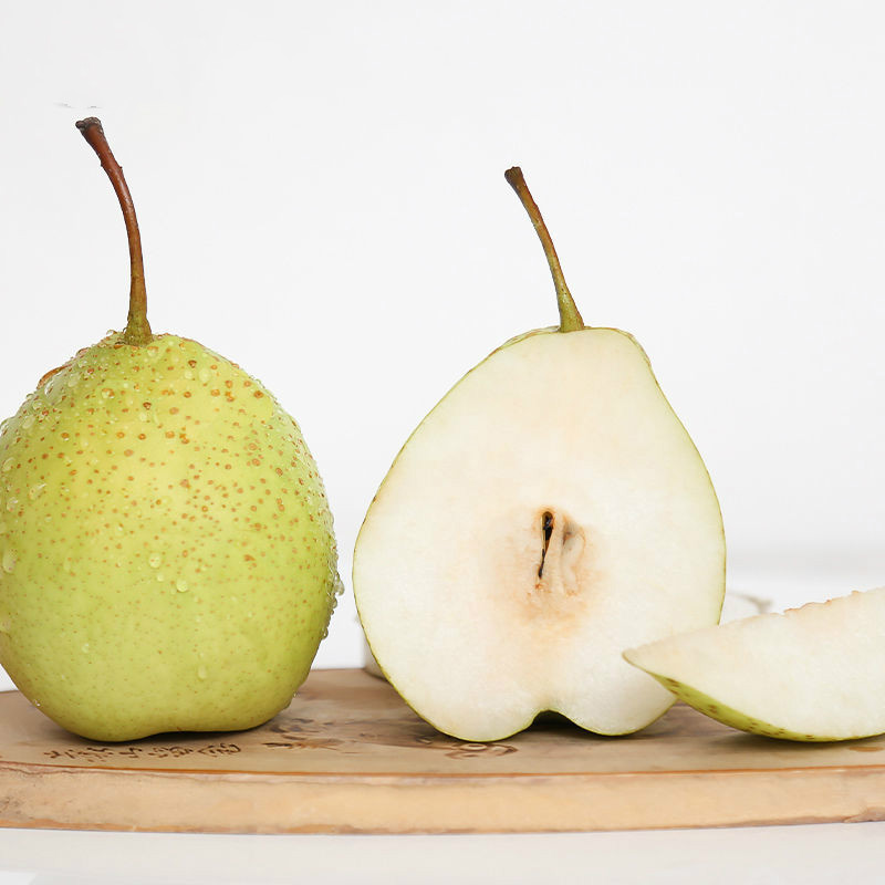 【坏果包赔】2021现摘河北大鸭梨 青鸭梨子10/3斤新鲜水果清甜多汁 3