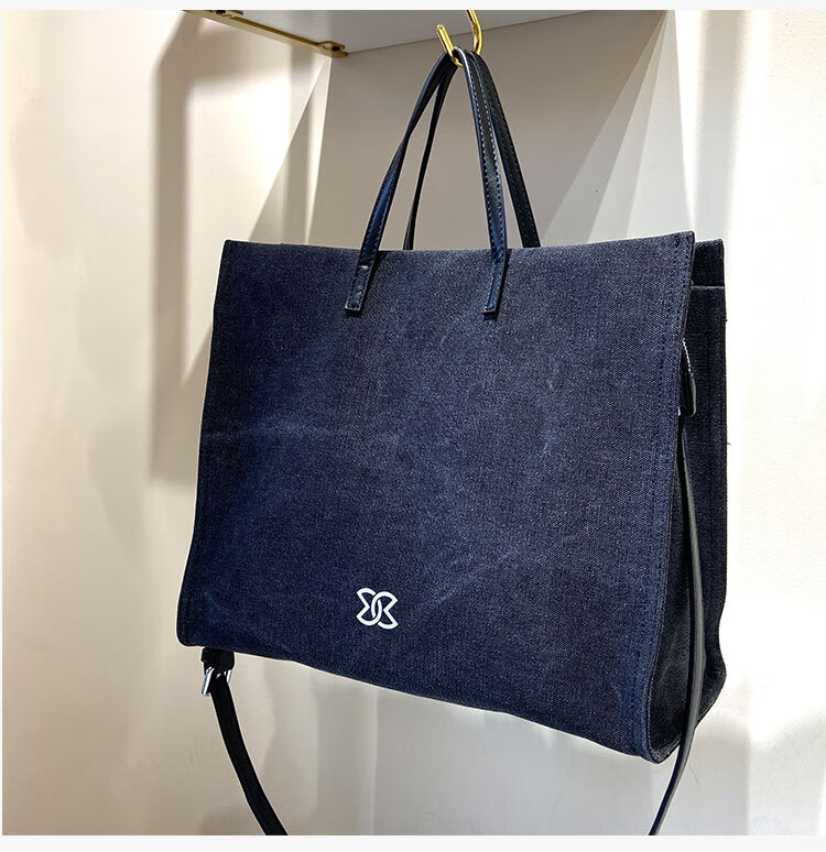 天颛misskeith小mk女包2021新款时尚简约大容量帆布托特包单肩手提包