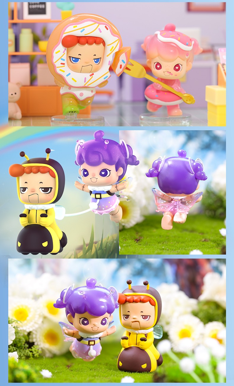 migo兄妹大作战系列手办盲盒一套摆件潮流公仔 赛场宝贝penny【图片