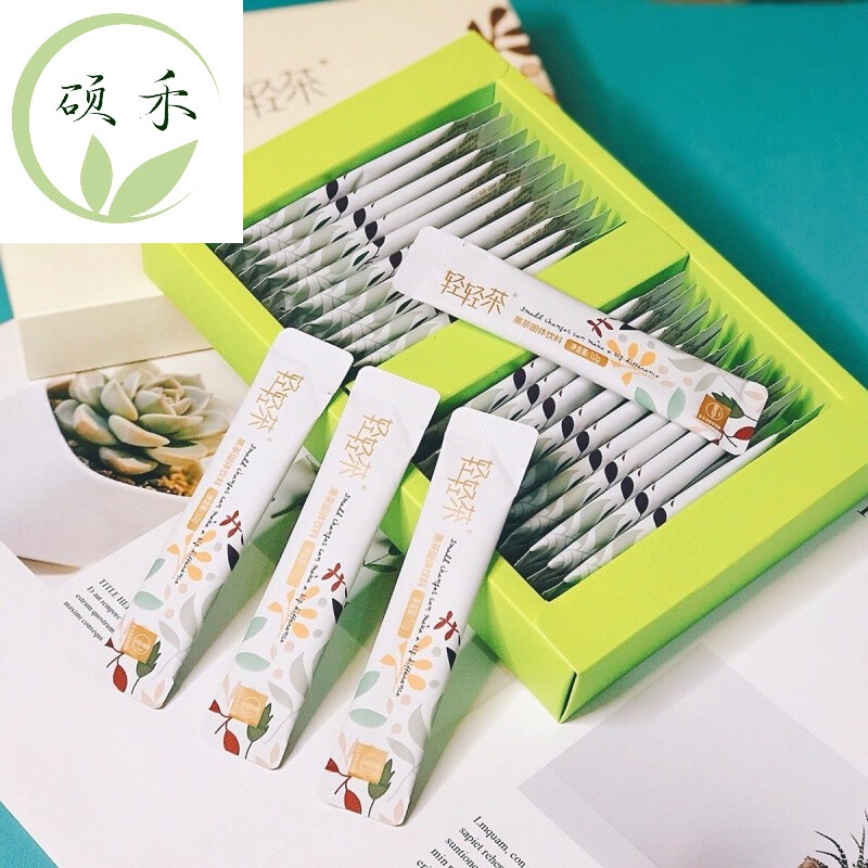 堇里轻轻茶溶茶黑茶金花体饮料堇里轻轻茶溶茶饮湖南安黑茶金花体饮料