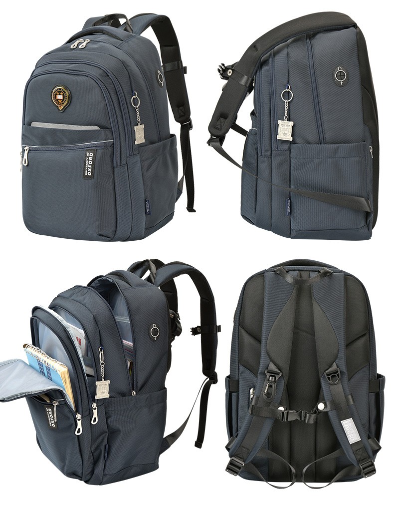 英国牛津大学oxford初中生书包男高中生多分层大容量中学生初中高中