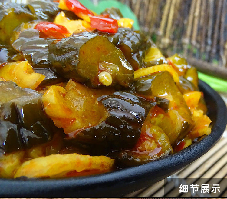 八宝酱瓜酱黄瓜酱菜即食酱黄瓜自制香辣腌黄瓜下饭菜早餐咸菜酱菜 2