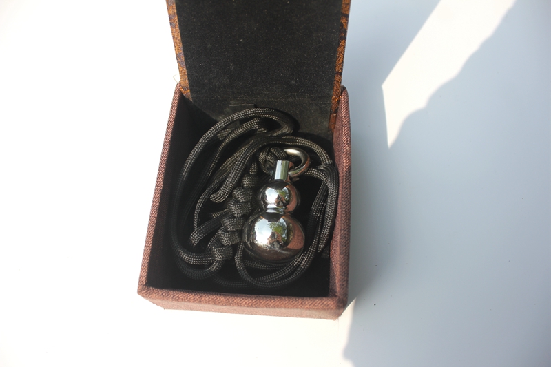 【防身兵器库】袖珍流星锤304不锈钢实心葫芦edc防身女子防卫车载自救