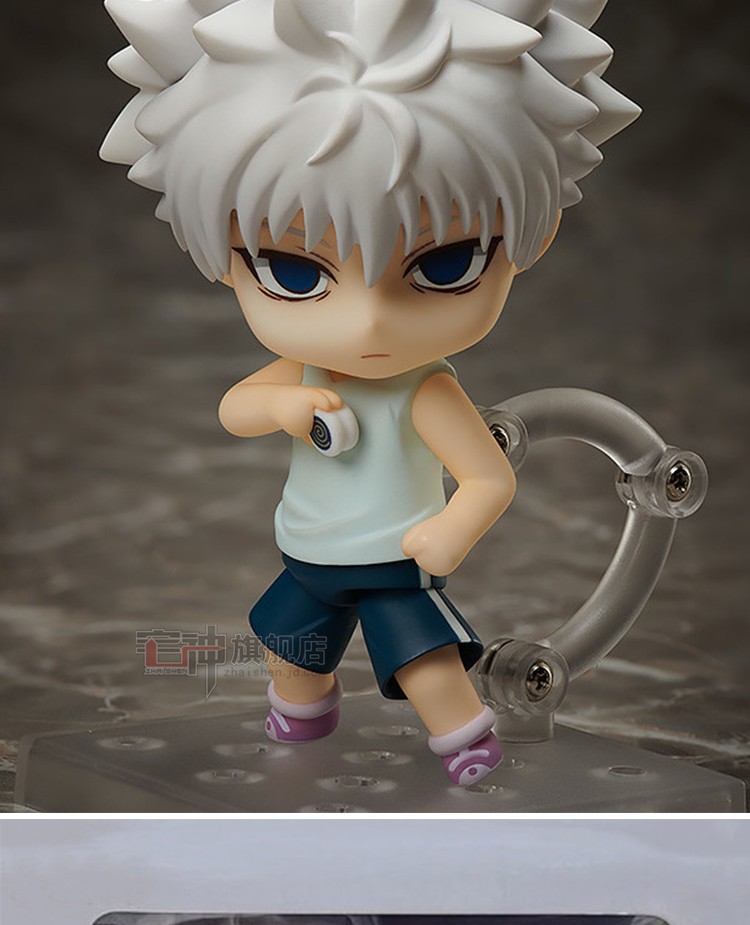 全职猎人q版可动换脸手办公仔模型动漫周边小杰高10cm