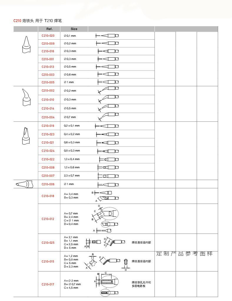 西班牙jbc焊台jbc210烙铁头jbc245烙铁头jbc210焊台cd-2bhe 2she jbc