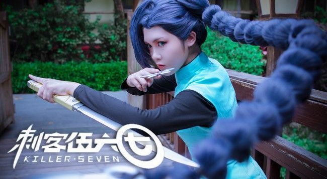 久舍梅花十三cos服旗袍刺客伍六七cosplay女装动漫服装儿童三件套150