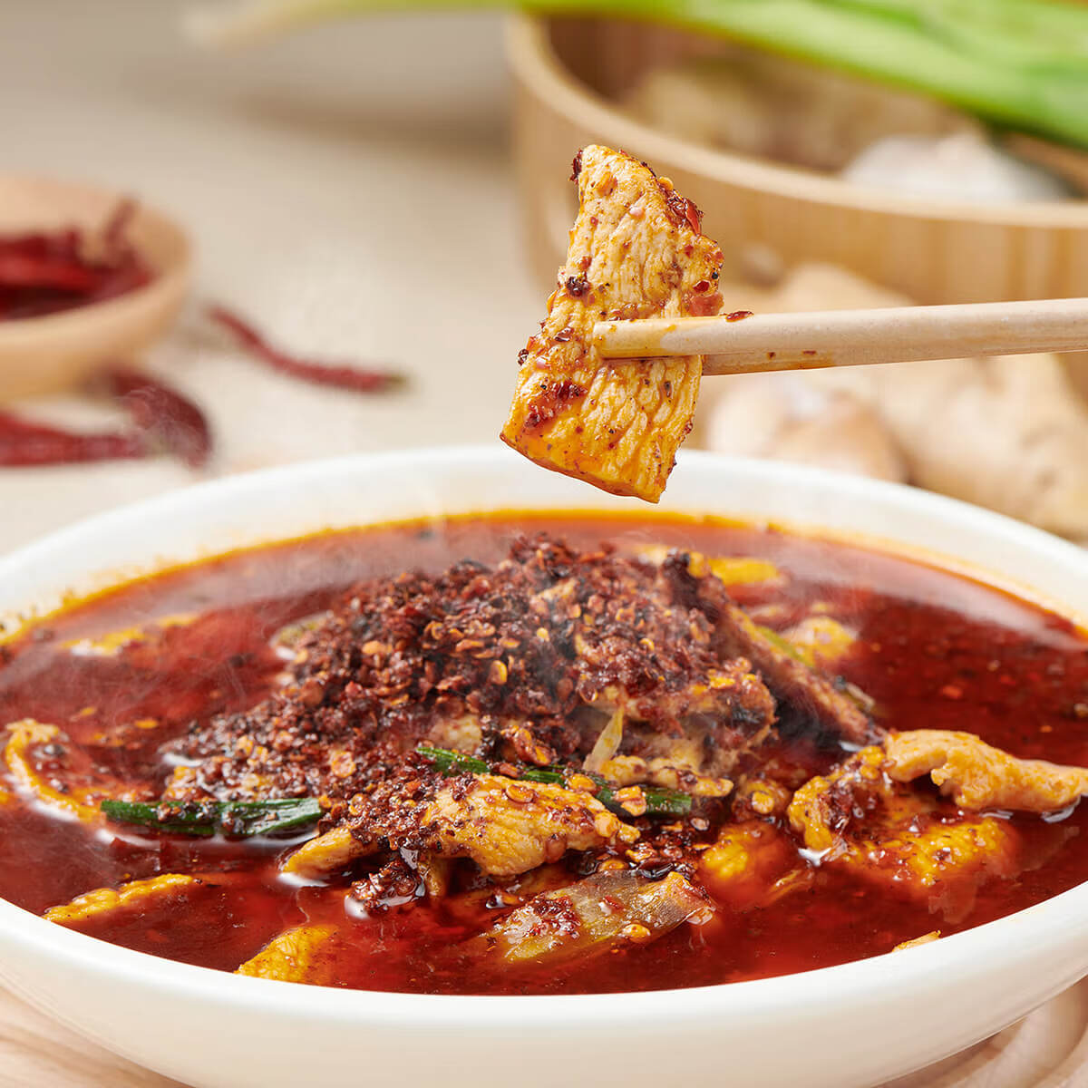 十月获趣店预制菜水煮肉片生鲜半成品懒方便预制经典川菜冷链预售水煮