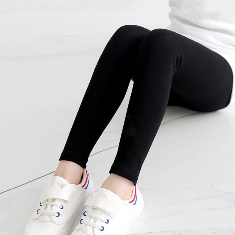 潮牌童装1条2条女童打底裤春夏新款小女孩裤子外穿打底长裤儿童童裤2