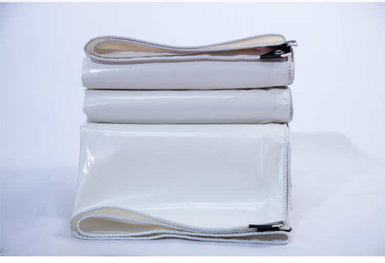 白色雨布防雨布刀刮布户外遮雨布加厚油布防水布雨棚篷布防晒蓬布