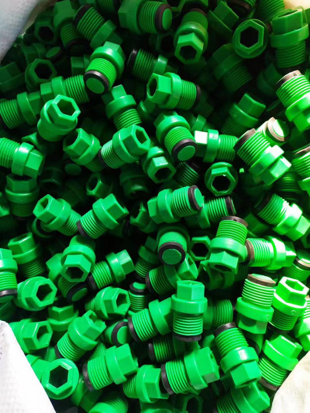 ppr4分内外丝堵头外牙丝堵免生料带水管配件ppr管堵6分 1寸20闷头 4分