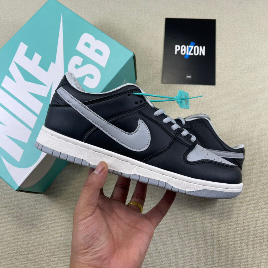 【官方】ajlowmaxairdunksbaf新紫鸽子情侣低帮男女休闲运动板鞋男 耐