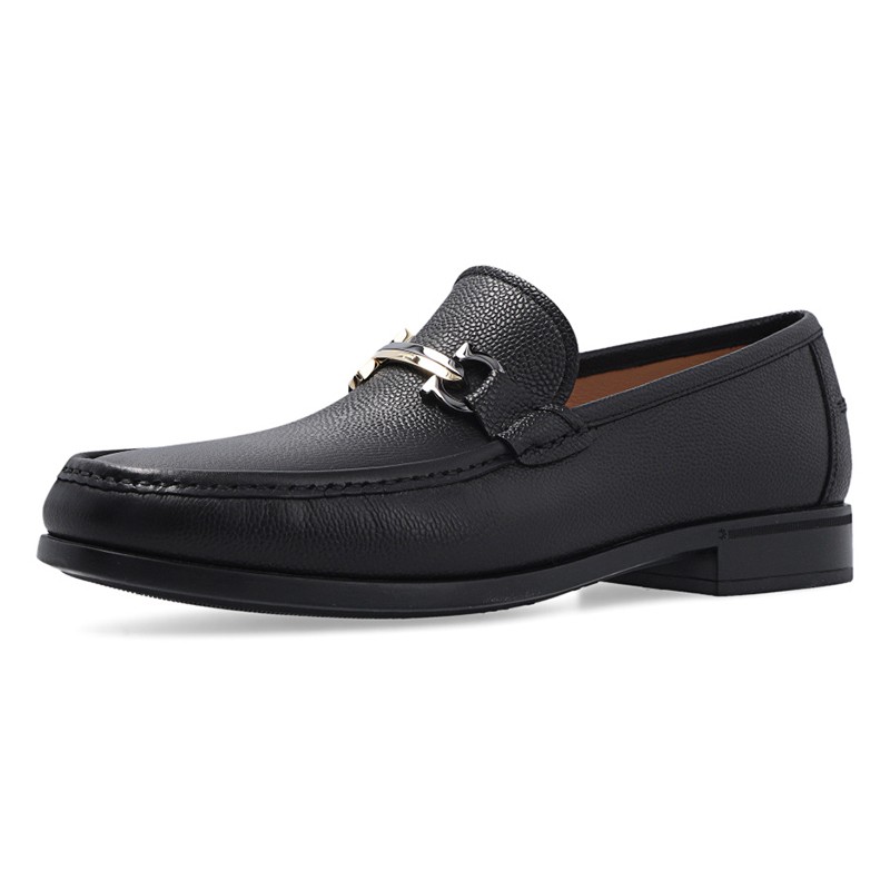 ferragamo菲拉格慕男鞋經典款男士開車莫卡辛鞋豆豆鞋020619750529435