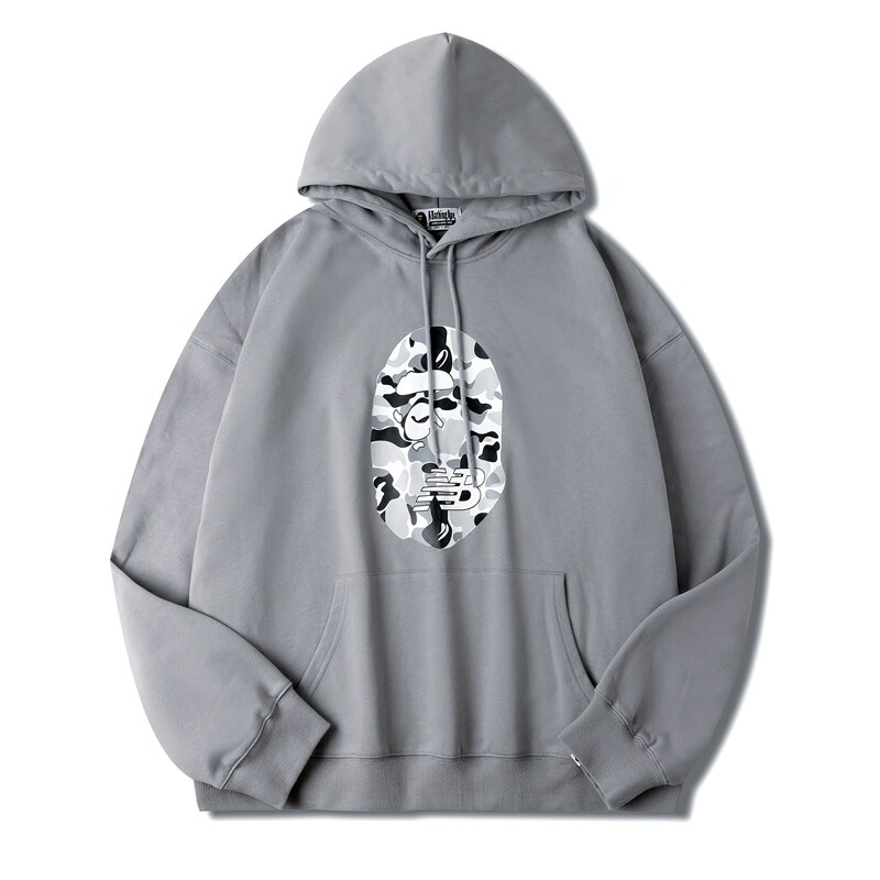 a bathing bape潮牌日系2022秋冬新款卫衣男女同款ins休闲联名迷彩