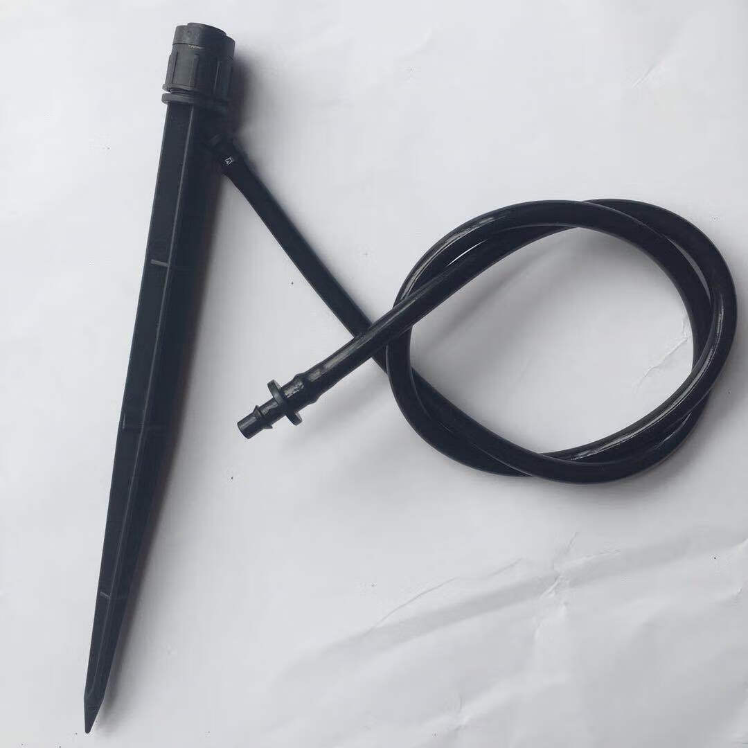 13 18公分涌泉喷头加50公分毛管滴头可调流量果树滴灌大棚微喷 13.