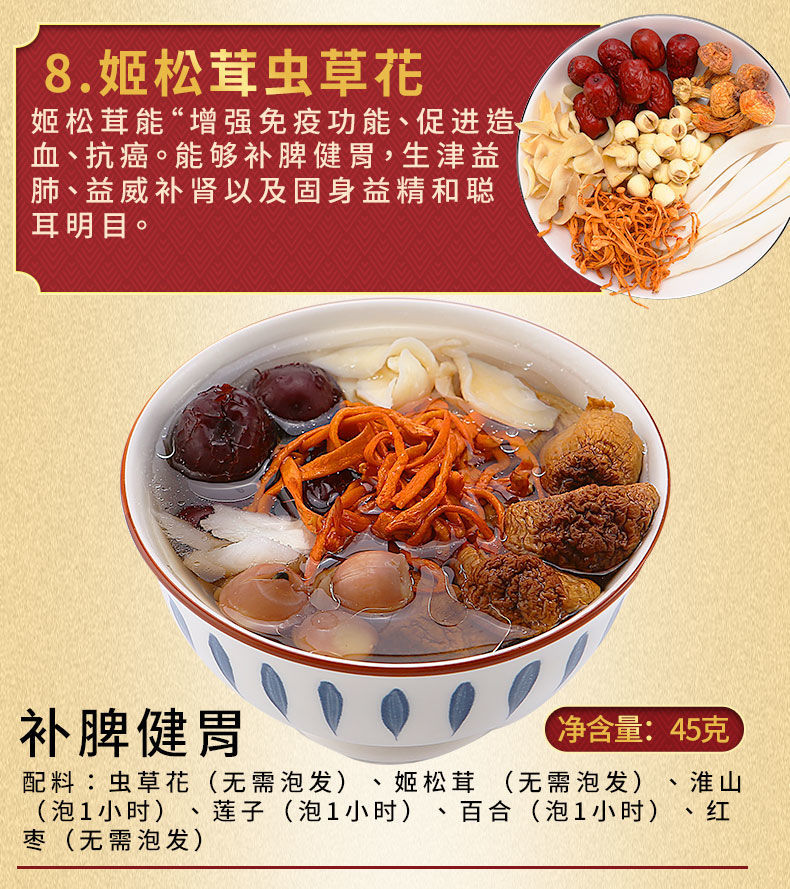 伟博男士滋补煲汤材料补肝肾炖汤药膳包干货养生食材广东汤料包 肝肾