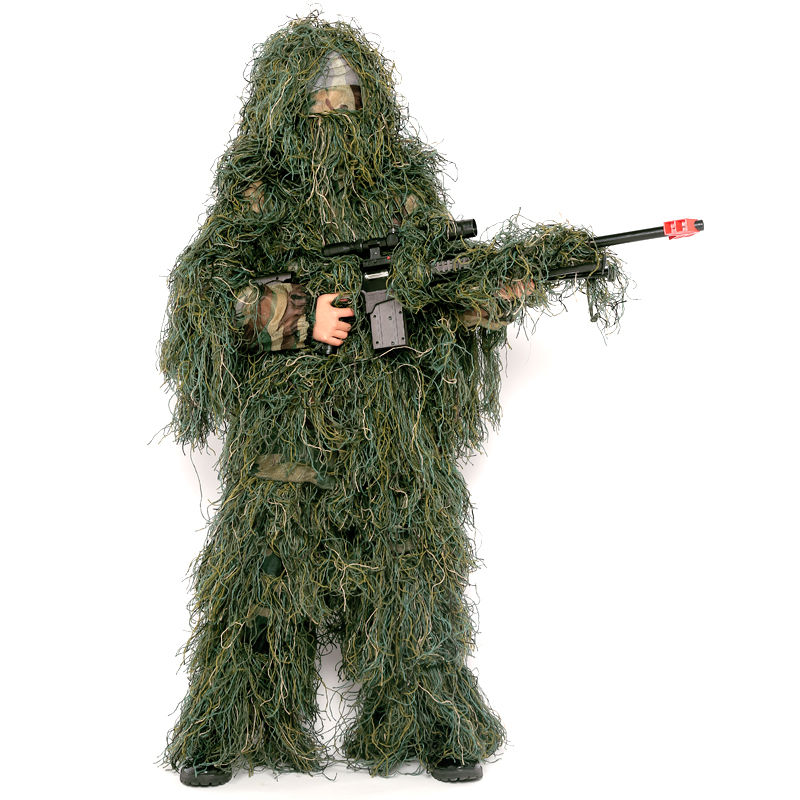 和平精英绝地求生隐身衣吉利服儿童卫衣全套装军迷伪装服生日礼物玩具