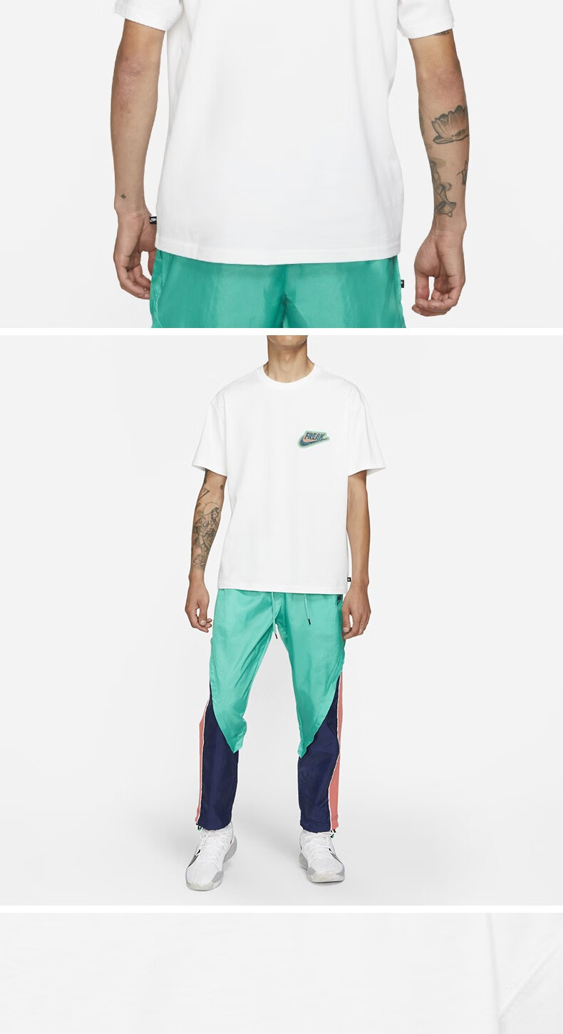 耐克(nike)短袖男2021夏新款freak运动休闲宽松透气纯棉t恤dj1563 dj