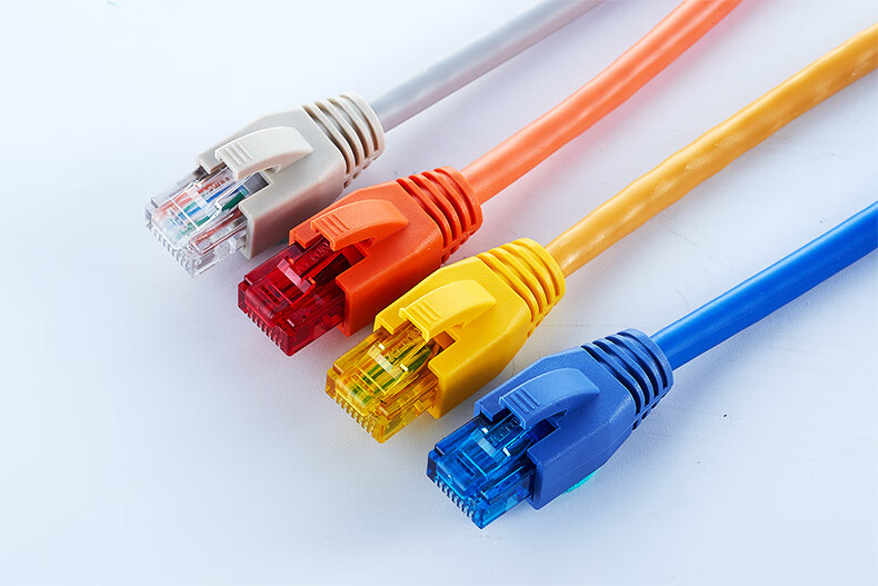 琦莎【现货速发】 水晶头保护套100颗超六七6类7网线rj45网络防护套大