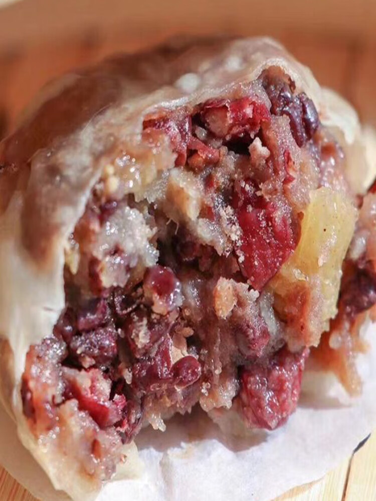 老北京宫门口馒头铺 八宝粘豆包1盒4个 粗粮面食主食 粘豆包1盒4个约1