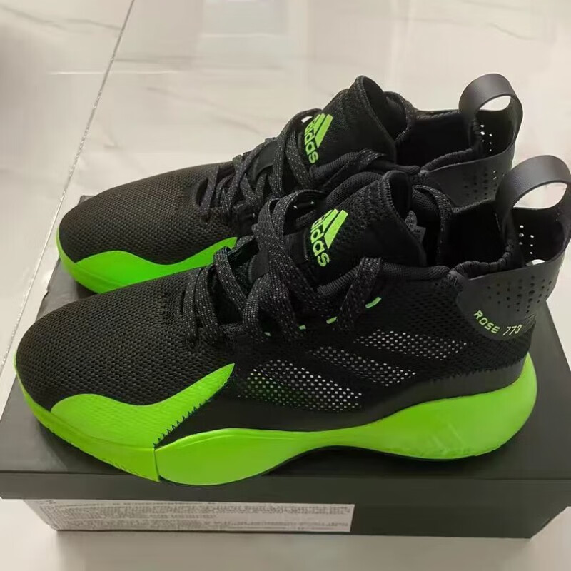 【现货】adidas rose 罗斯白彩虹实战篮球鞋男 fw8508 fx6539 g57744