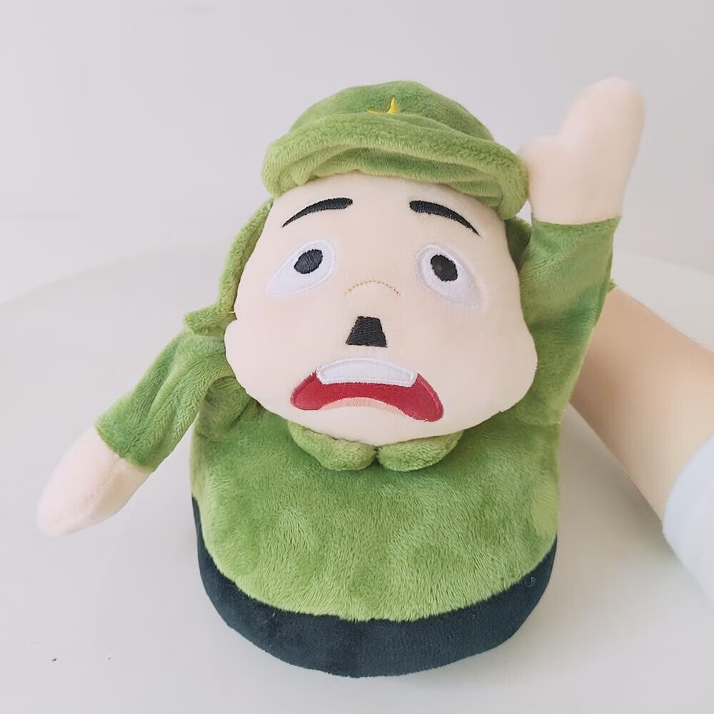 辉客映上 八嘎拖鞋 小兵道歉举手投降八嘎拖鞋会动的棉拖搞怪举起手来