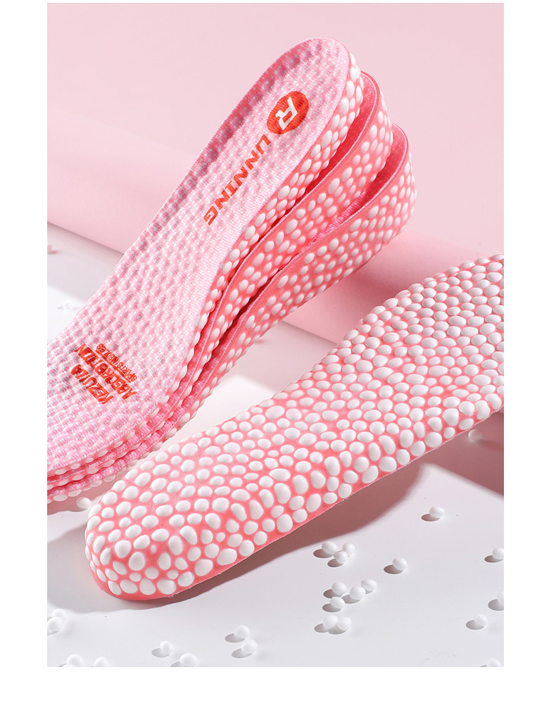 南极人官方自l营2双内增高军训鞋垫女全掌增高垫男士运动减震马丁靴