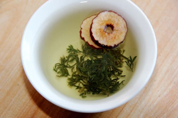 伟博茵陈茶三月茵陈蒿嫩芽绵茵陈草泡茶白蒿茶可搭红枣茶新茶