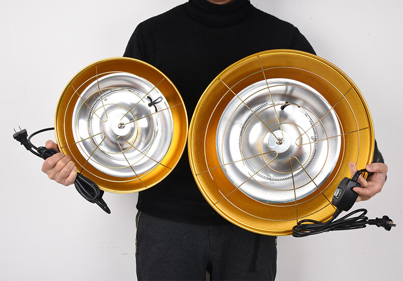 保温灯养殖场专用仔猪小鸡育雏取暖器猪用卤素保温灯专用灯头灯管大号