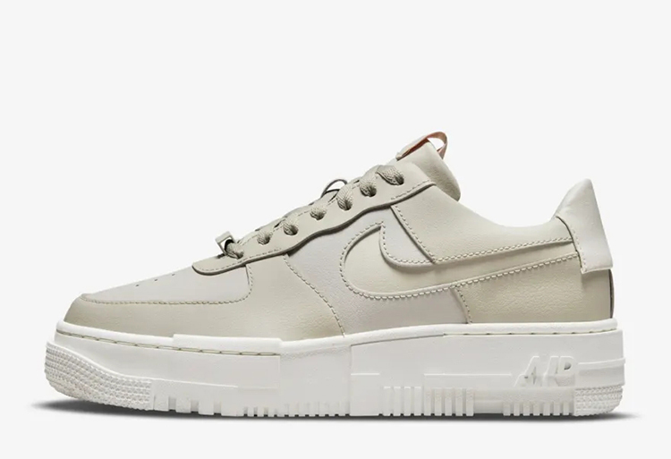 耐克nike 空军1air force 1 pixel af1像素女款休闲鞋浅褐ck6649-104